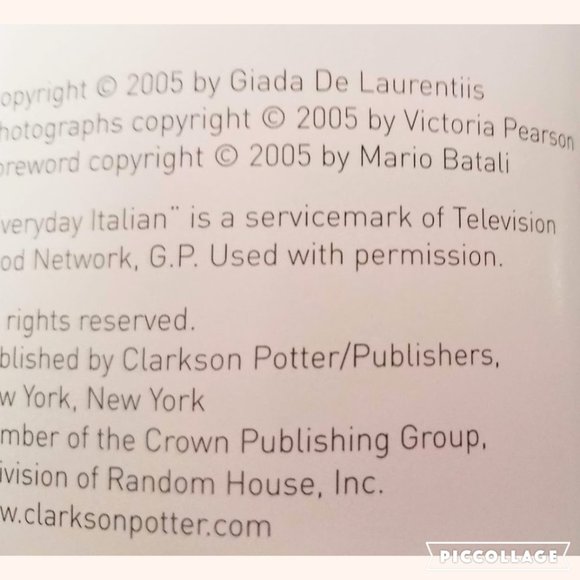 Everyday Italian Book: 125 Simple and Delicious Recipes - Picture 5 of 8